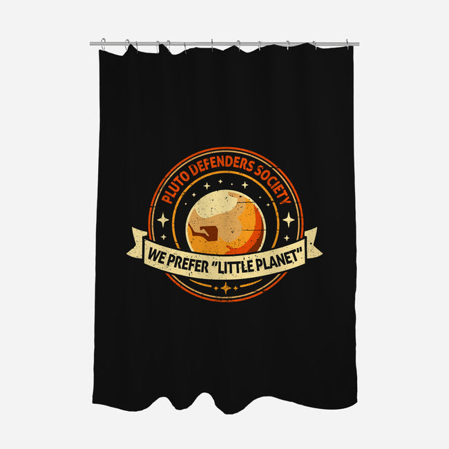 Pluto Defenders Scociety-None-Polyester-Shower Curtain-BridgeWalker