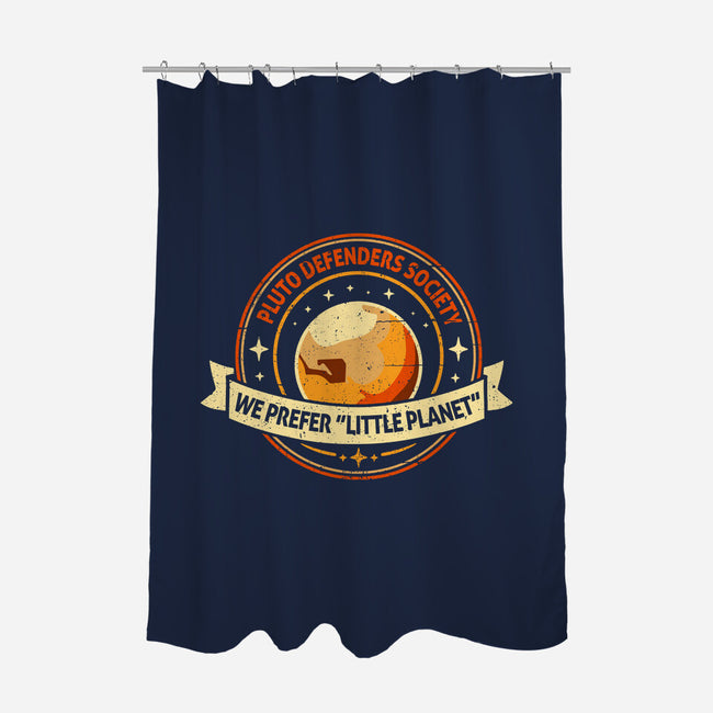 Pluto Defenders Scociety-None-Polyester-Shower Curtain-BridgeWalker