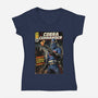 Cobra Commander-Womens-V-Neck-Tee-Patrick