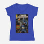 Cobra Commander-Womens-V-Neck-Tee-Patrick