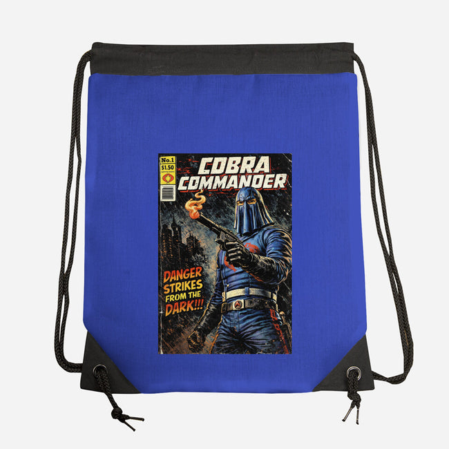 Cobra Commander-None-Drawstring-Bag-Patrick