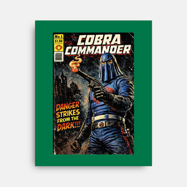 Cobra Commander-None-Stretched-Canvas-Patrick