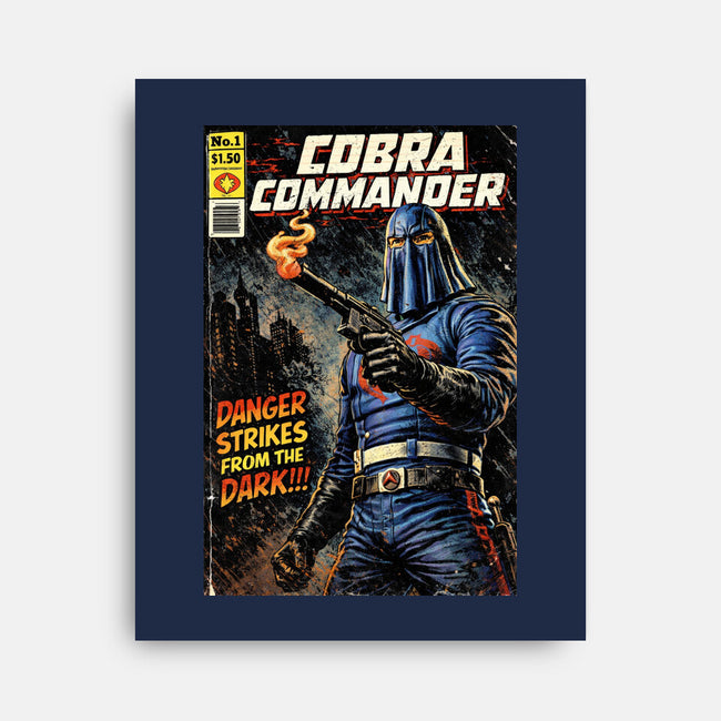 Cobra Commander-None-Stretched-Canvas-Patrick