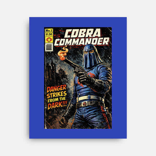 Cobra Commander-None-Stretched-Canvas-Patrick