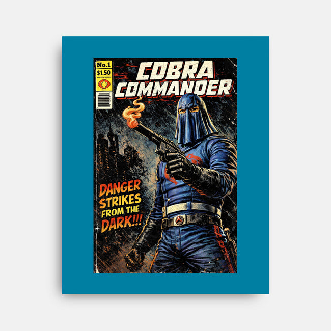 Cobra Commander-None-Stretched-Canvas-Patrick