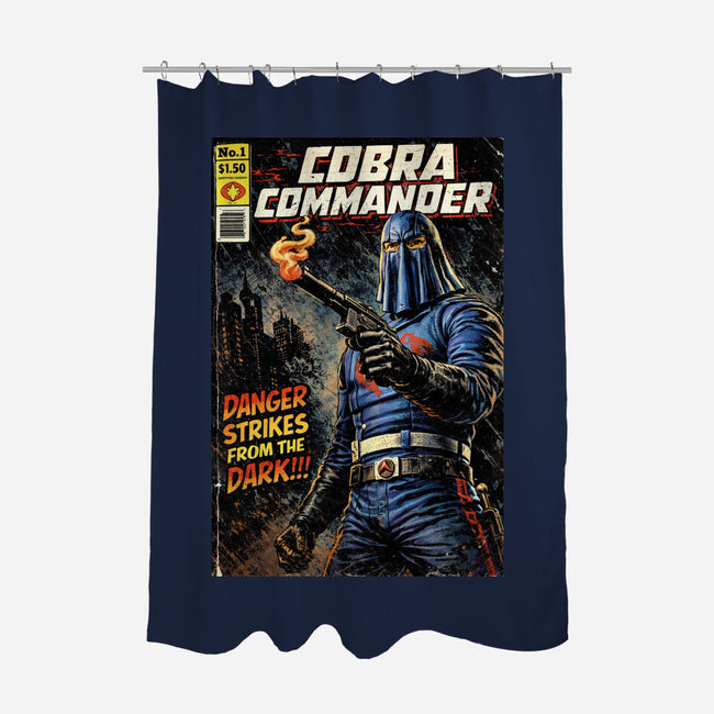Cobra Commander-None-Polyester-Shower Curtain-Patrick