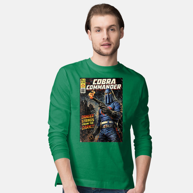 Cobra Commander-Mens-Long Sleeved-Tee-Patrick