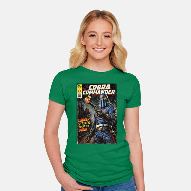 Cobra Commander-Womens-Fitted-Tee-Patrick
