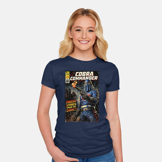 Cobra Commander-Womens-Fitted-Tee-Patrick