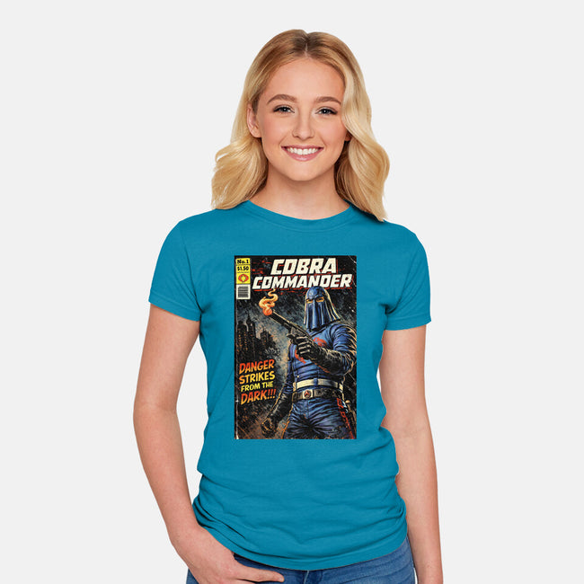 Cobra Commander-Womens-Fitted-Tee-Patrick