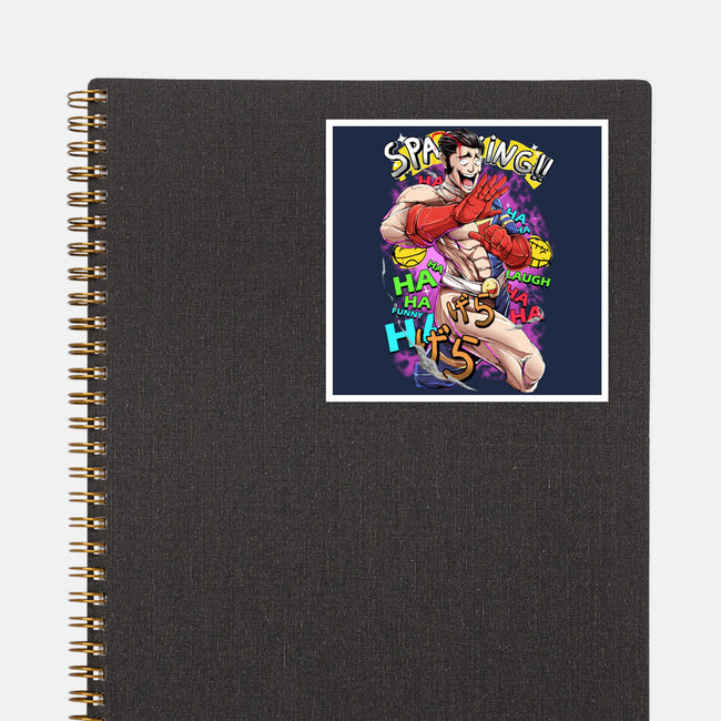 The Comedian-None-Glossy-Sticker-Guilherme magno de oliveira