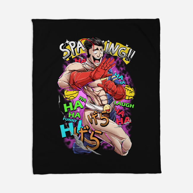 The Comedian-None-Fleece-Blanket-Guilherme magno de oliveira