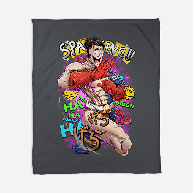The Comedian-None-Fleece-Blanket-Guilherme magno de oliveira