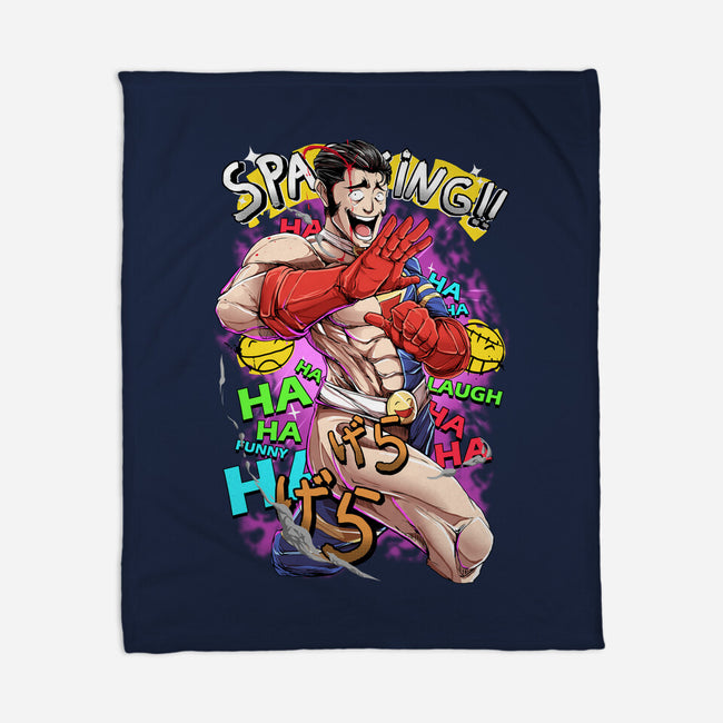 The Comedian-None-Fleece-Blanket-Guilherme magno de oliveira