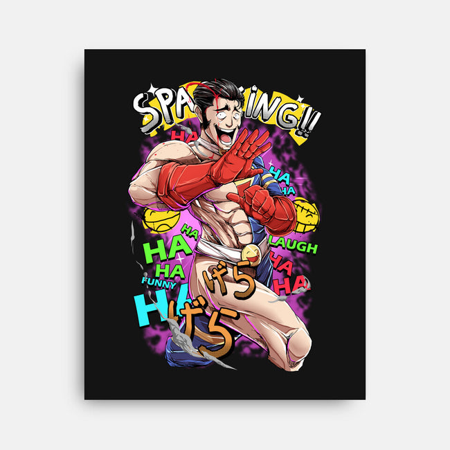 The Comedian-None-Stretched-Canvas-Guilherme magno de oliveira