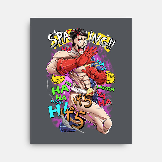 The Comedian-None-Stretched-Canvas-Guilherme magno de oliveira