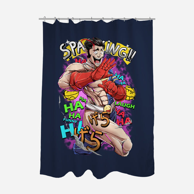 The Comedian-None-Polyester-Shower Curtain-Guilherme magno de oliveira