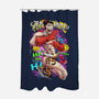 The Comedian-None-Polyester-Shower Curtain-Guilherme magno de oliveira