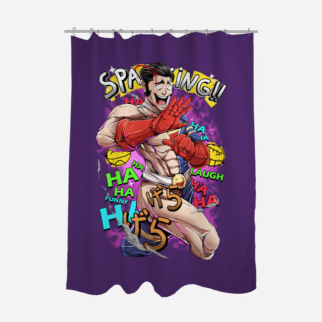 The Comedian-None-Polyester-Shower Curtain-Guilherme magno de oliveira
