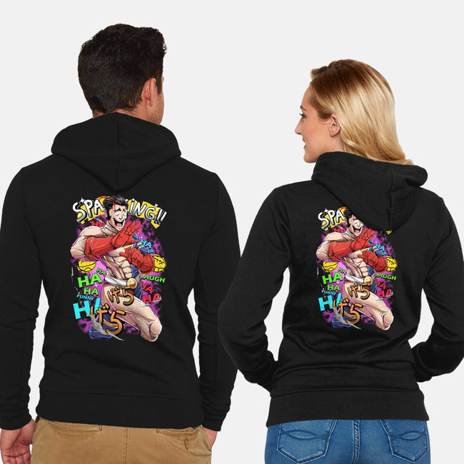 The Comedian-Unisex-Zip-Up-Sweatshirt-Guilherme magno de oliveira