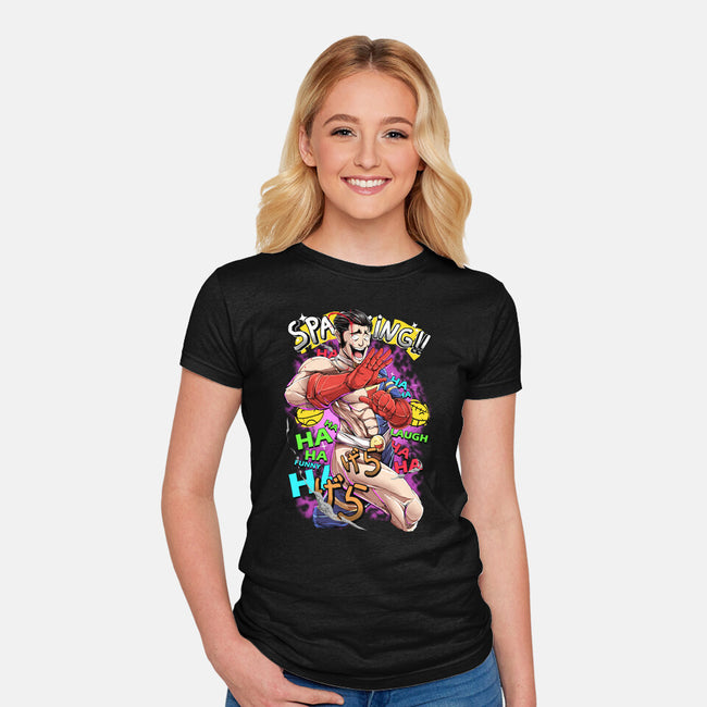 The Comedian-Womens-Fitted-Tee-Guilherme magno de oliveira