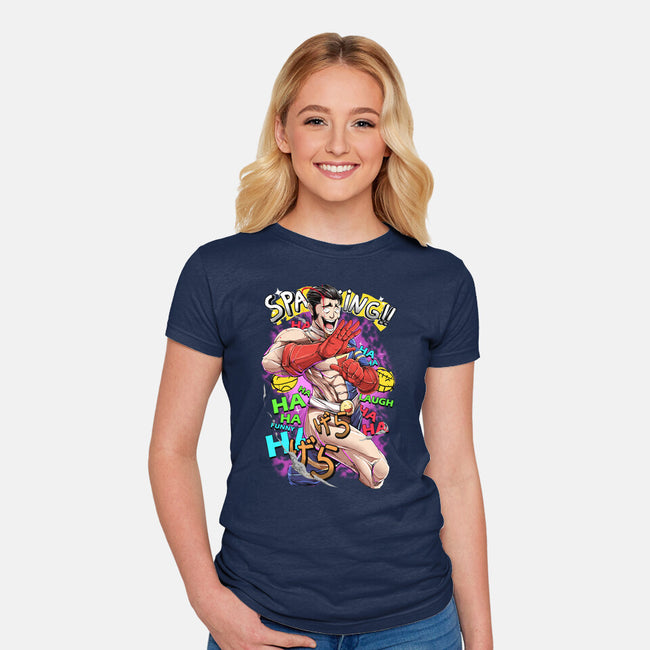 The Comedian-Womens-Fitted-Tee-Guilherme magno de oliveira