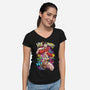 The Comedian-Womens-V-Neck-Tee-Guilherme magno de oliveira