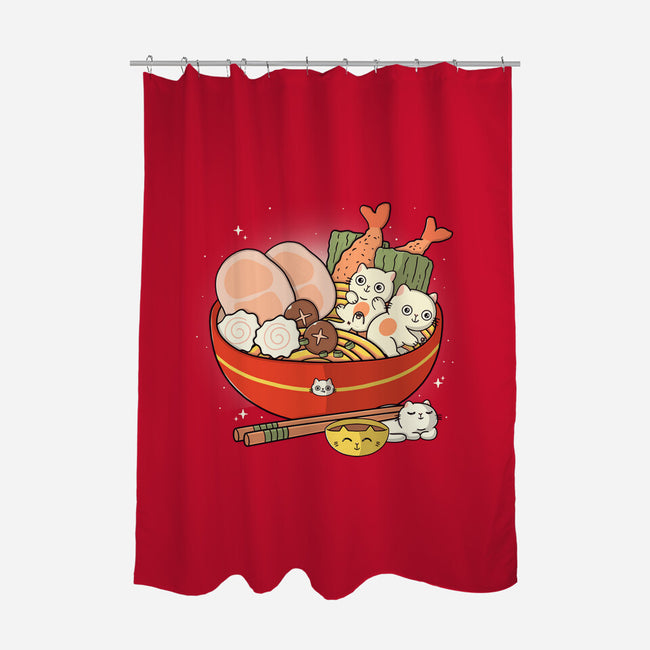 Itadakimeow-None-Polyester-Shower Curtain-Freecheese