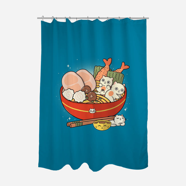 Itadakimeow-None-Polyester-Shower Curtain-Freecheese