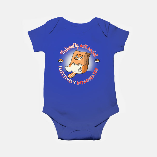 Anti Social And Introverted-Baby-Basic-Onesie-Freecheese