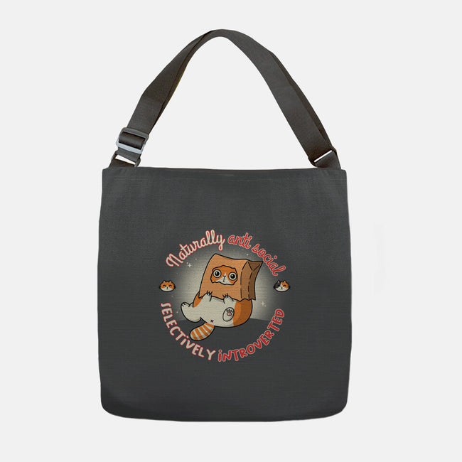 Anti Social And Introverted-None-Adjustable Tote-Bag-Freecheese