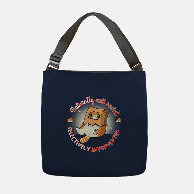 Anti Social And Introverted-None-Adjustable Tote-Bag-Freecheese