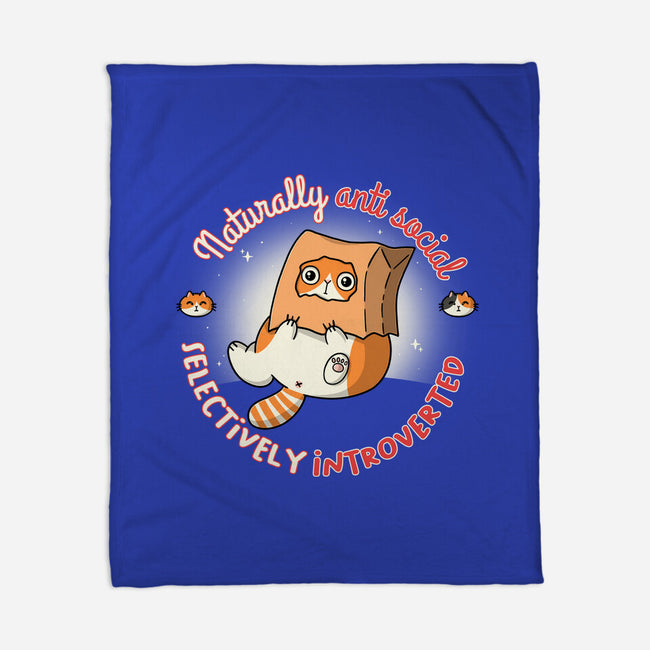 Anti Social And Introverted-None-Fleece-Blanket-Freecheese