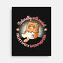 Anti Social And Introverted-None-Stretched-Canvas-Freecheese