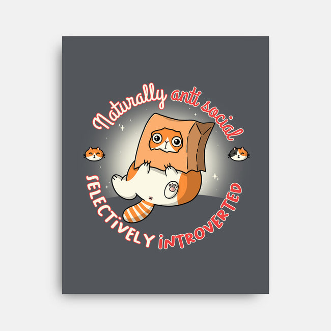 Anti Social And Introverted-None-Stretched-Canvas-Freecheese