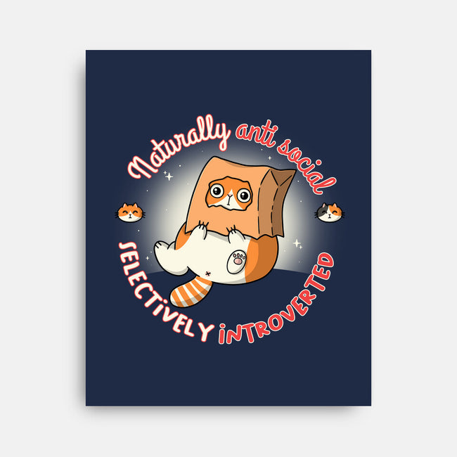 Anti Social And Introverted-None-Stretched-Canvas-Freecheese