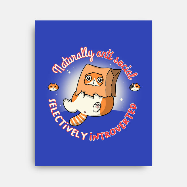 Anti Social And Introverted-None-Stretched-Canvas-Freecheese