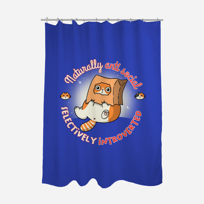 Anti Social And Introverted-None-Polyester-Shower Curtain-Freecheese