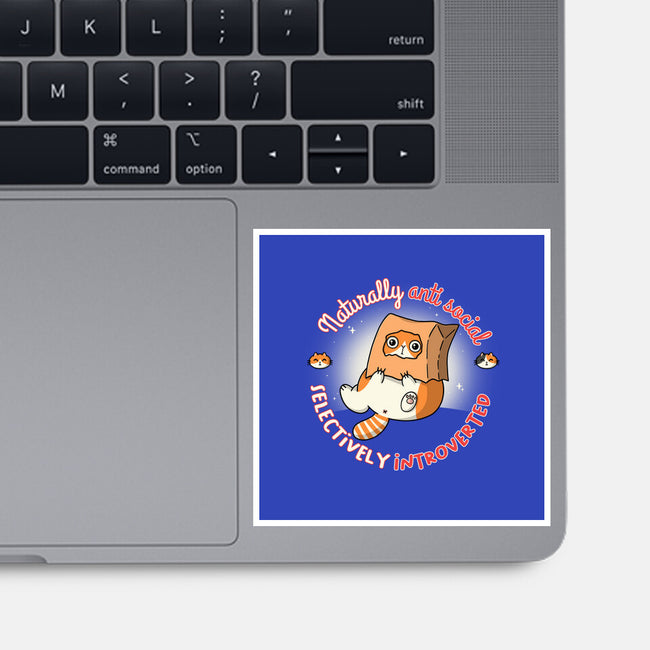 Anti Social And Introverted-None-Glossy-Sticker-Freecheese