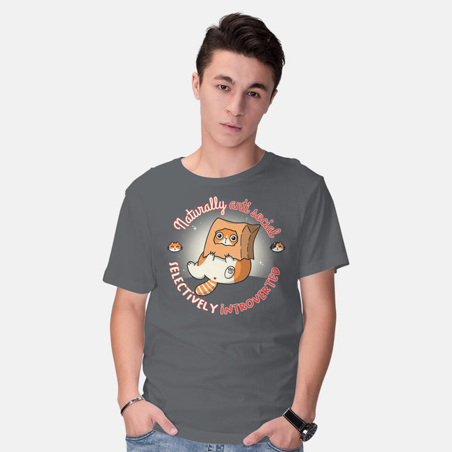Anti Social And Introverted-Mens-Basic-Tee-Freecheese