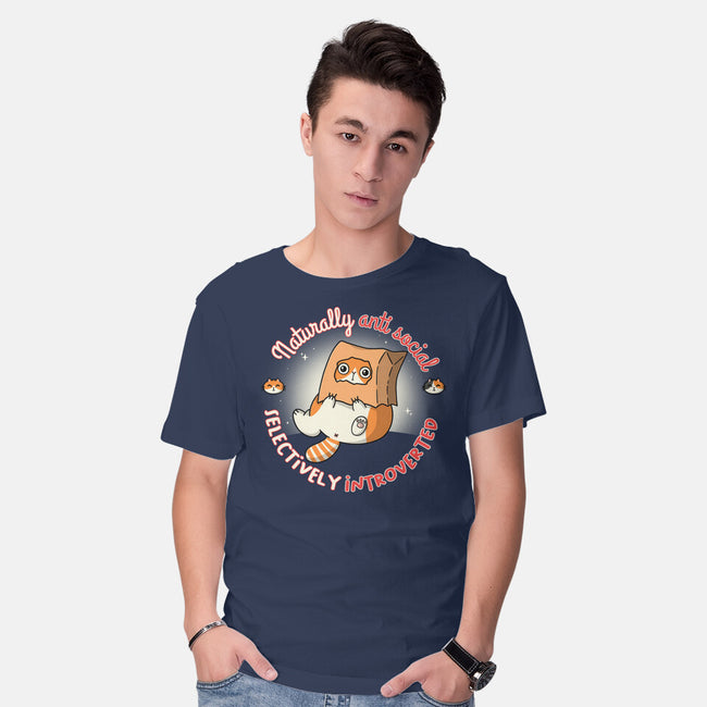 Anti Social And Introverted-Mens-Basic-Tee-Freecheese