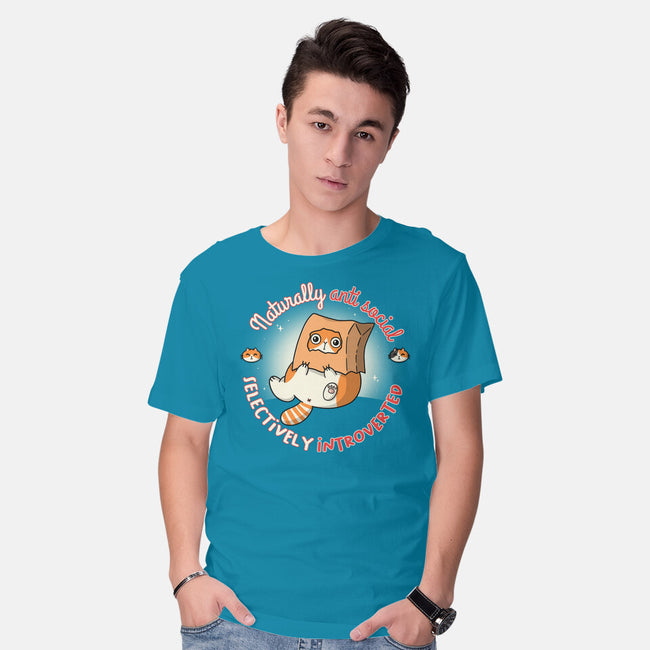 Anti Social And Introverted-Mens-Basic-Tee-Freecheese