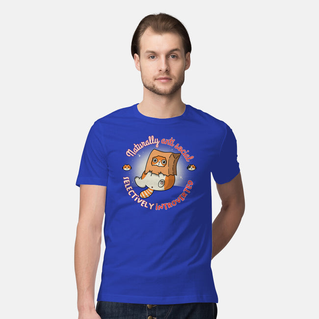 Anti Social And Introverted-Mens-Premium-Tee-Freecheese