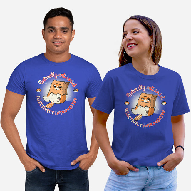 Anti Social And Introverted-Unisex-Basic-Tee-Freecheese