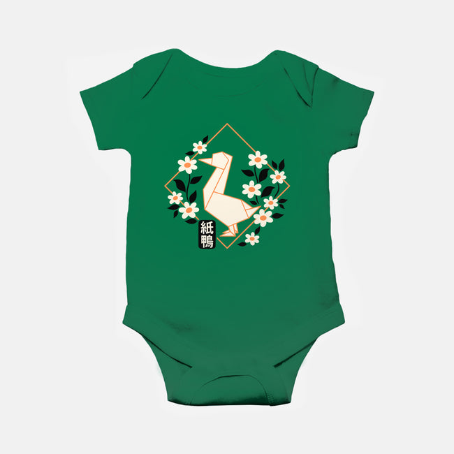 Origami Duck-Baby-Basic-Onesie-NemiMakeit