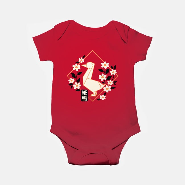 Origami Duck-Baby-Basic-Onesie-NemiMakeit