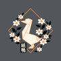Origami Duck-None-Matte-Poster-NemiMakeit