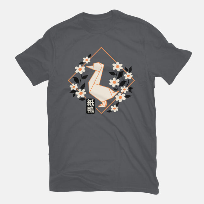 Origami Duck-Mens-Basic-Tee-NemiMakeit