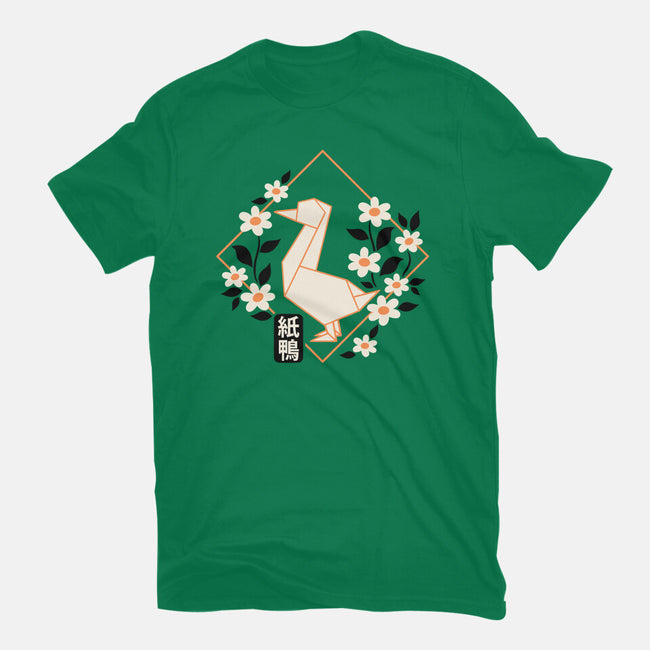 Origami Duck-Mens-Basic-Tee-NemiMakeit