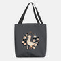 Origami Duck-None-Basic Tote-Bag-NemiMakeit